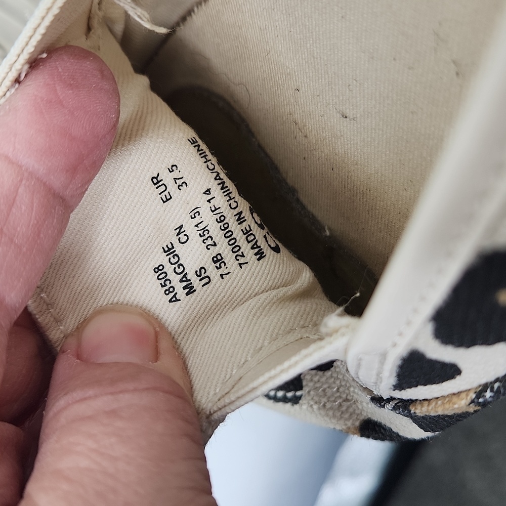 Coach Maggie‎ Slip on Canvas Sneakers - Picture 7 of 7